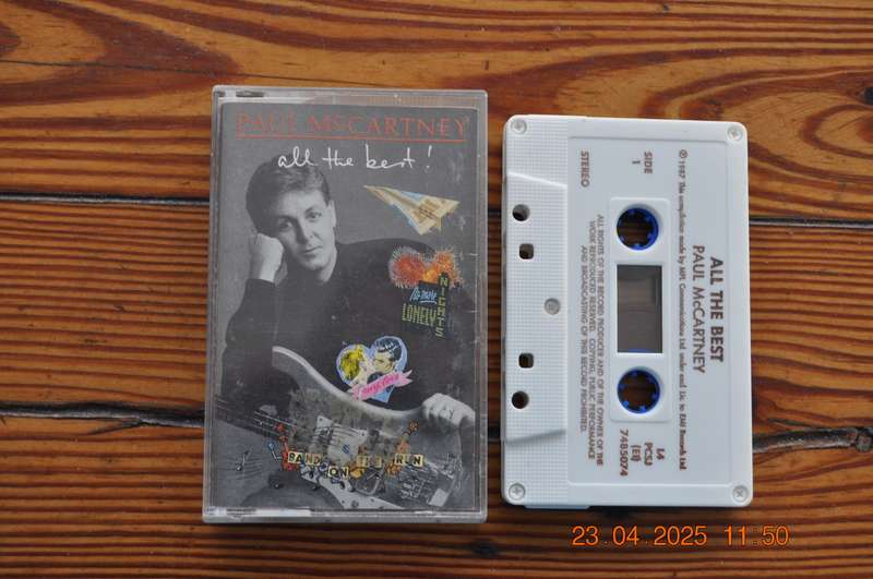 Paul McCartney - All The Best! (Cassette)