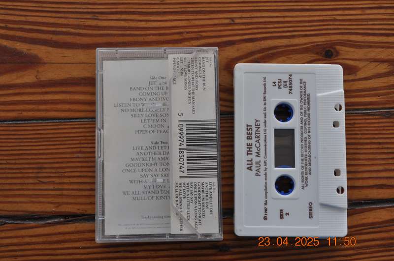 Paul McCartney - All The Best! (Cassette)