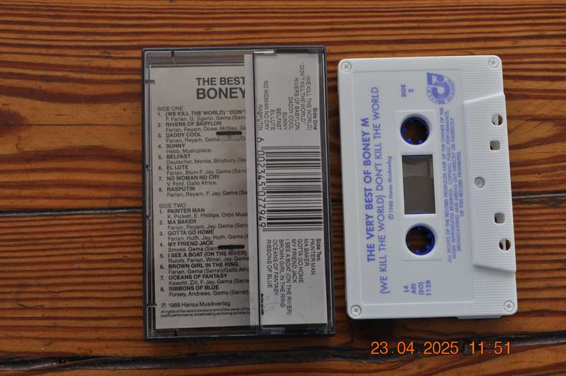 Boney M - (We Kill The World) 'Don't Kill The World : The Very Best Of (Cassette)