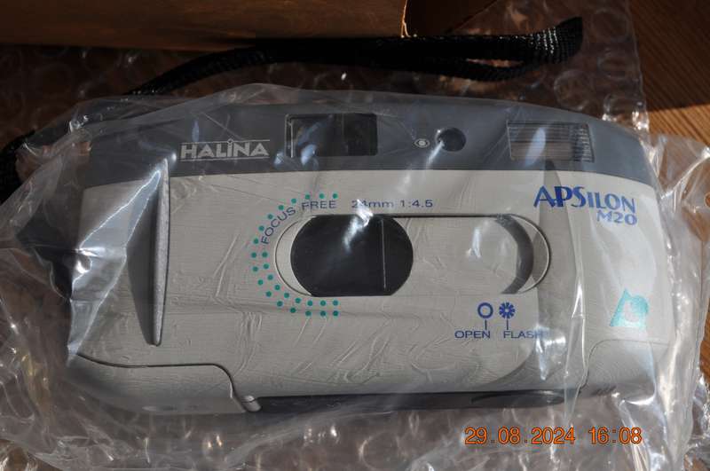 Halina film cameras x 3 in boxes