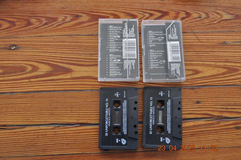 35 Unforgettable No 1's - Various (Double Cassette)