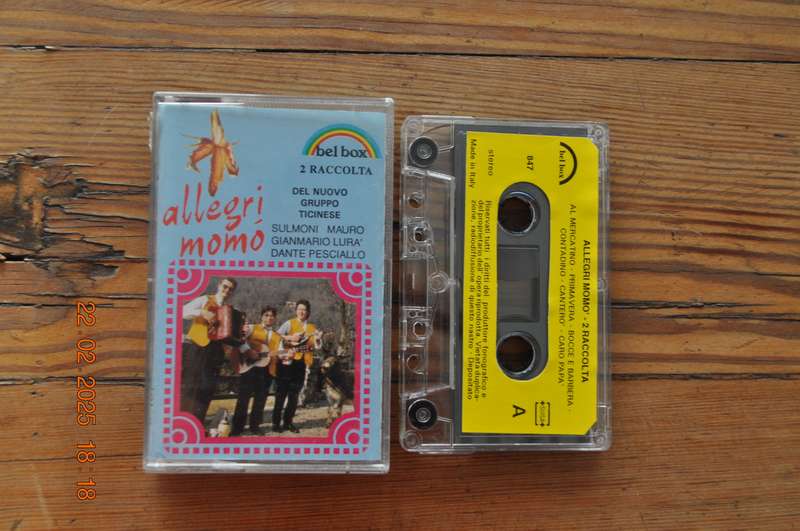 Del Nuovo Gruppo Ticinese - Allegri Momo (Cassette)