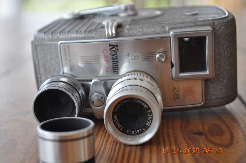 Vintage Keystone Capri K 28 Movie 8mm Camera
