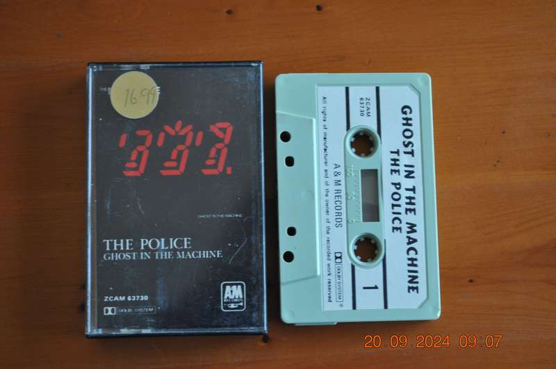 The Police - Ghost In The Machine (Cassette)