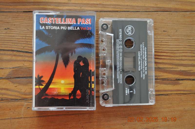 Castellini Pasi - La Storia Piu Bella : Vol 34 (Cassette)