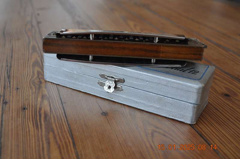 Vintage The Larry Adler Professional 12 Hohner Harmonica