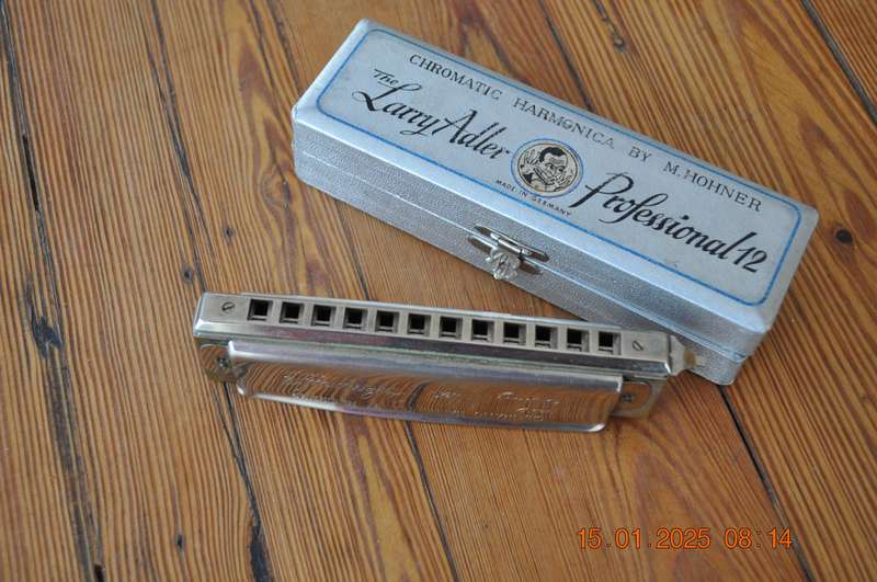 Vintage The Larry Adler Professional 12 Hohner Harmonica