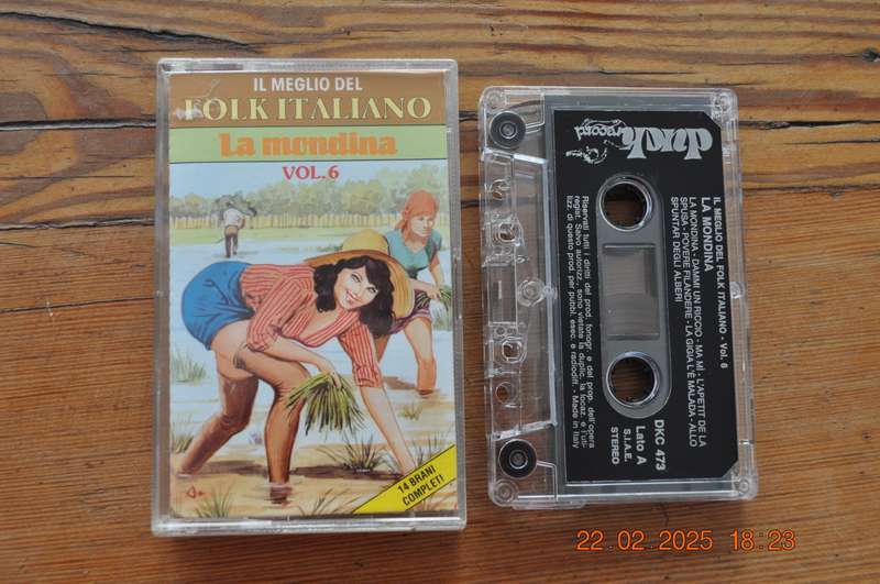 Il Meglio Del Folk Italiano - La Mondina : Vol 6 (Cassette)