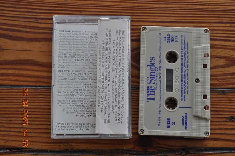 ABBA - The Singles : The First Ten Years (Cassette)