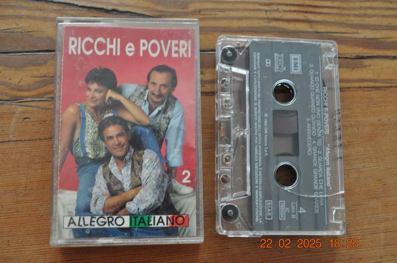 Ricchi E Poveri - Allegro Italiano 2 (Cassette)
