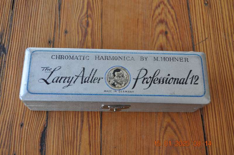 Vintage The Larry Adler Professional 12 Hohner Harmonica
