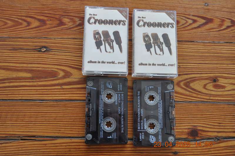 The Best Crooners Album In The World...Ever! - Various (Double Cassette)