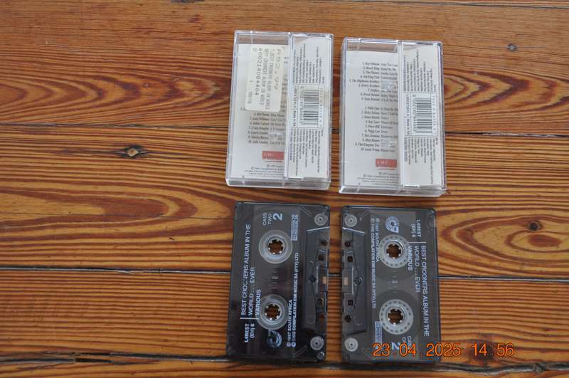 The Best Crooners Album In The World...Ever! - Various (Double Cassette)