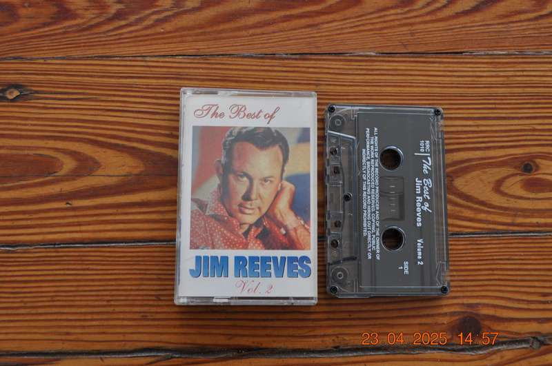 Jim Reeves - The Best Of : Vol 2 (Cassette)