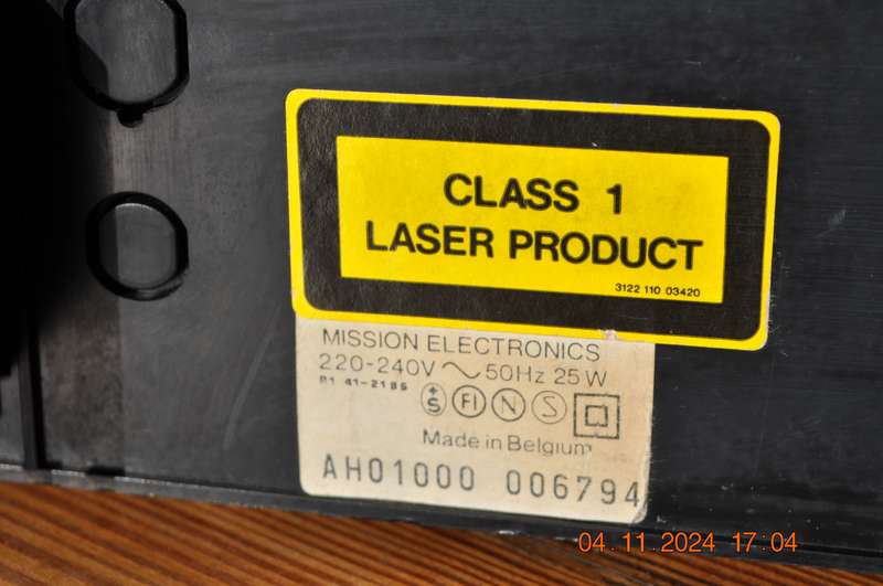 Mission PCM 4000 CD Player
