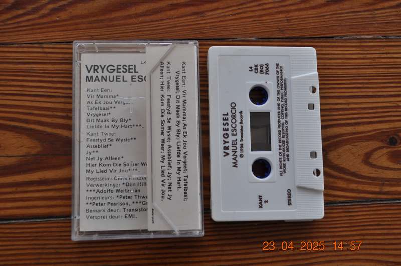 Manuel Escorcio - Vrygesel (Cassette)