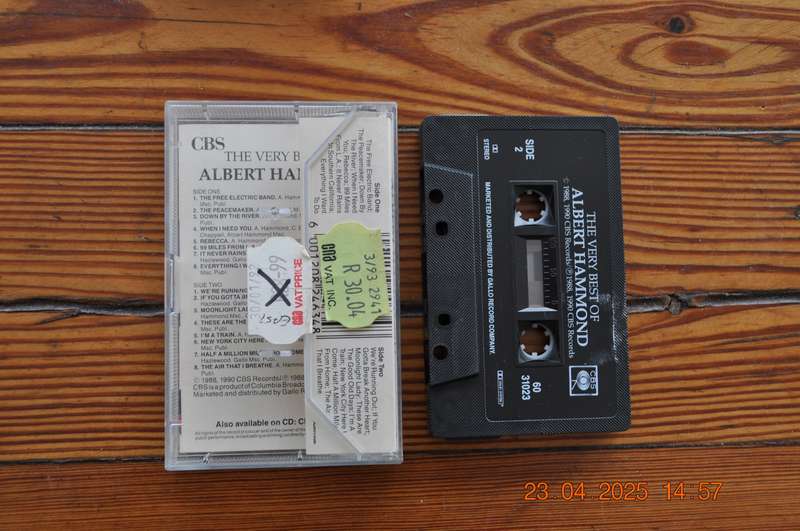 Albert Hammond - The Very Best Of (Cassette)