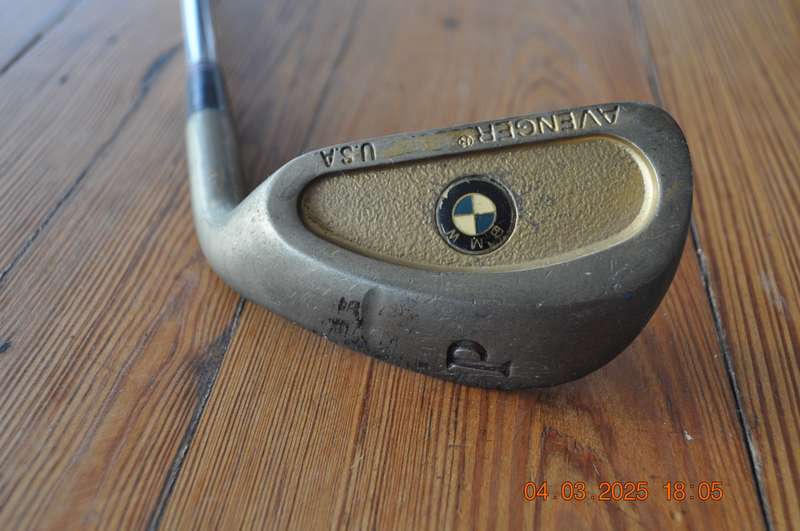 Vintage BMW Pitching Wedge Golf Club