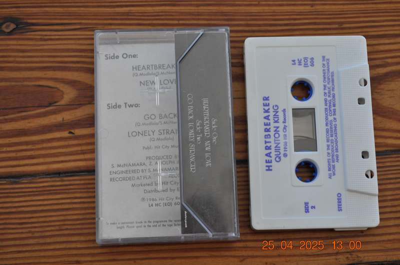 Quinton King - Heartbreaker (Cassette)