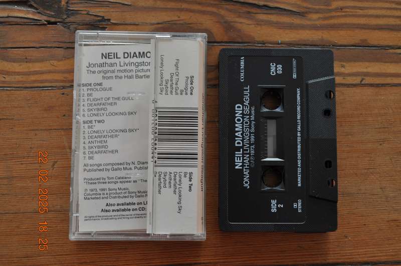 Neil Diamond - Jonathan Livingston Seagull : Soundtrack (Cassette)