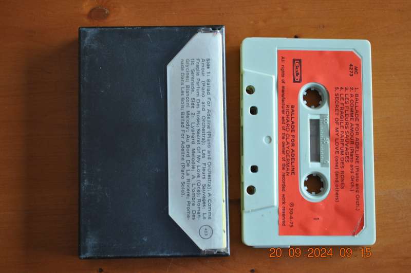 Richard Clayderman - Ballad For Adeline (Cassette)