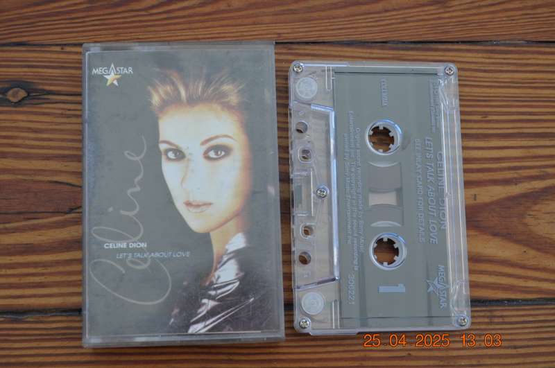 Celine Dion - Let's Talk About Love (Cassette)