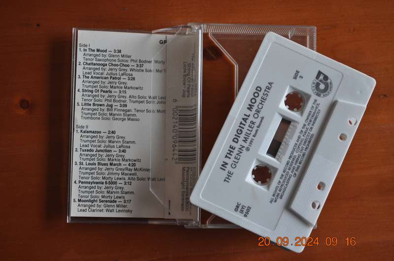 The Glenn Miller Orchestra - In The Digital Mood (Cassette)