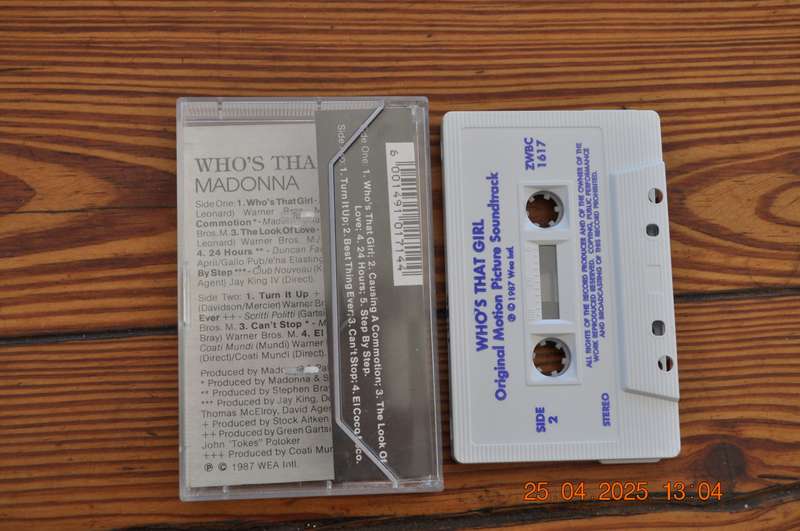 Who's That Girl - Soundtrack (Cassette)