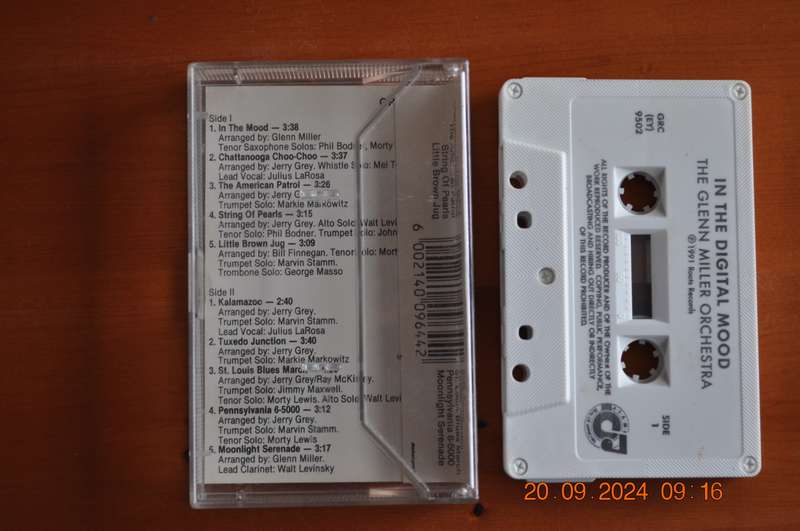 The Glenn Miller Orchestra - In The Digital Mood (Cassette)