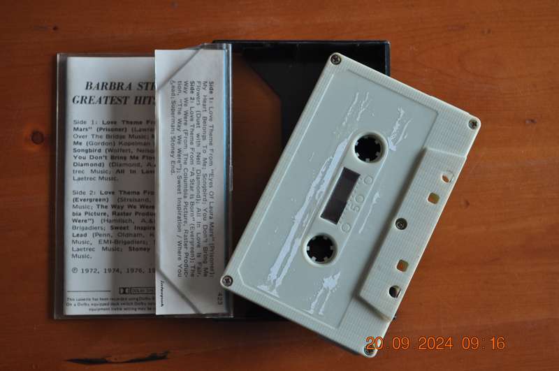 Barbra Streisand - Greatest Hits : Volume 2 (Cassette)
