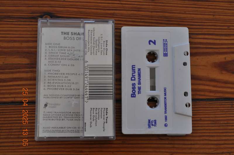 The Shamen - Boss Drum (Cassette)