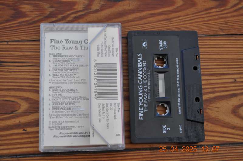 Fine Young Cannibals - The Raw & The Cooked (Cassette)