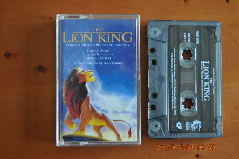 The Lion King - Soundtrack (Cassette)