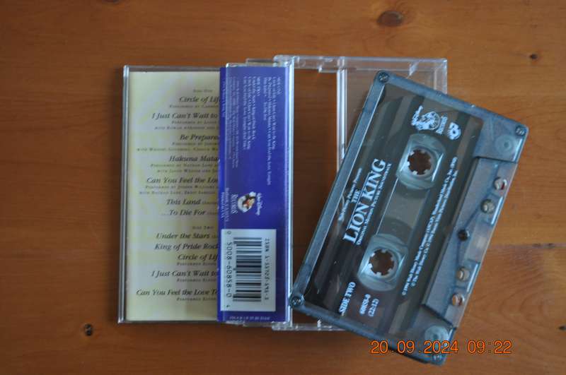 The Lion King - Soundtrack (Cassette)
