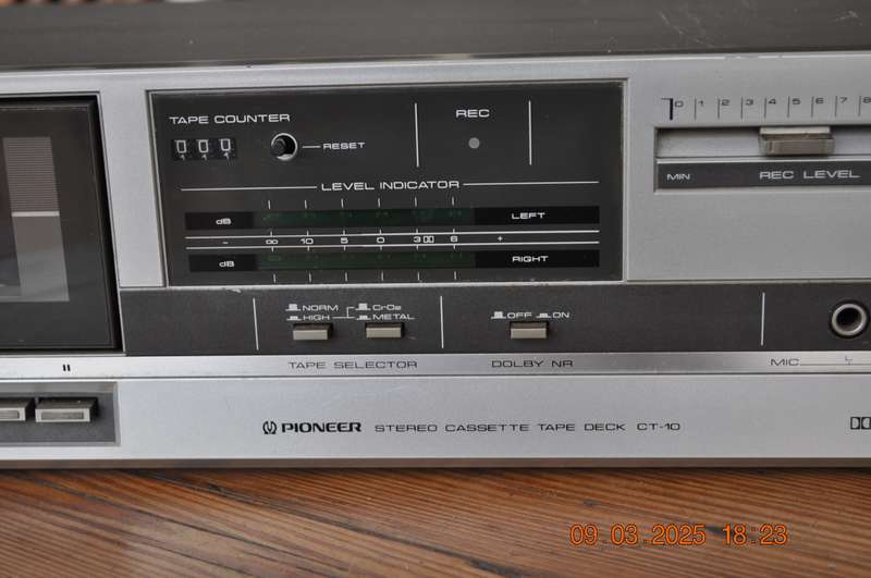 Pioneer Cassette Player CT-10 Selling As Is