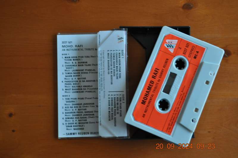 Mohammed Rafi - An Instrumental Tribute By Sammy Reuben (Cassette)