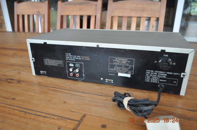 Pioneer Cassette Player CT-10 Selling As Is