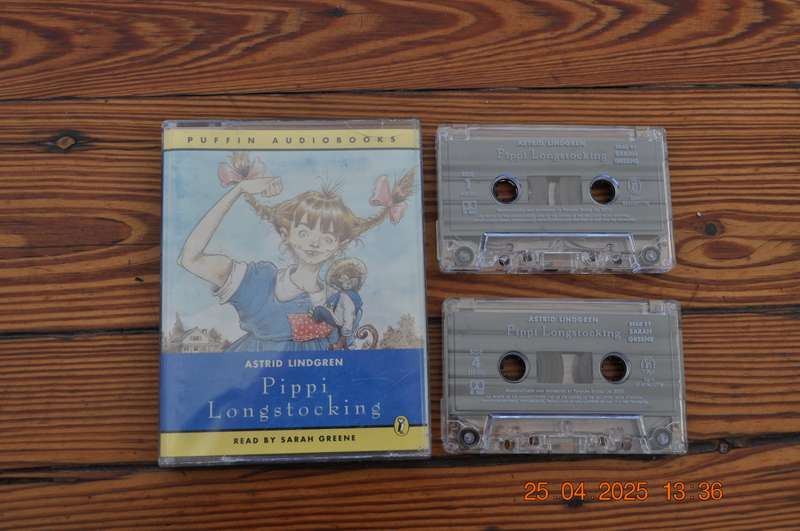 Pippi Longstocking Audio Tapes Cassettes