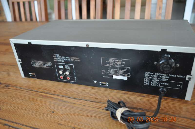 Pioneer Cassette Player CT-10 Selling As Is