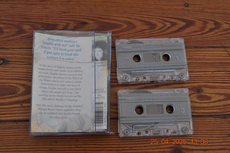 Howls Moving Castle Audio Tapes Cassettes