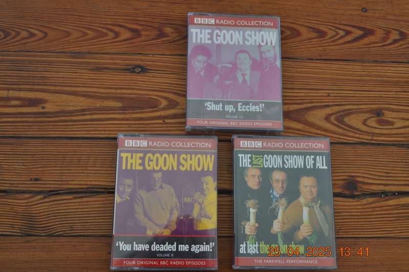 The Goon Show BBC Radio Collection Audio Tapes Cassettes