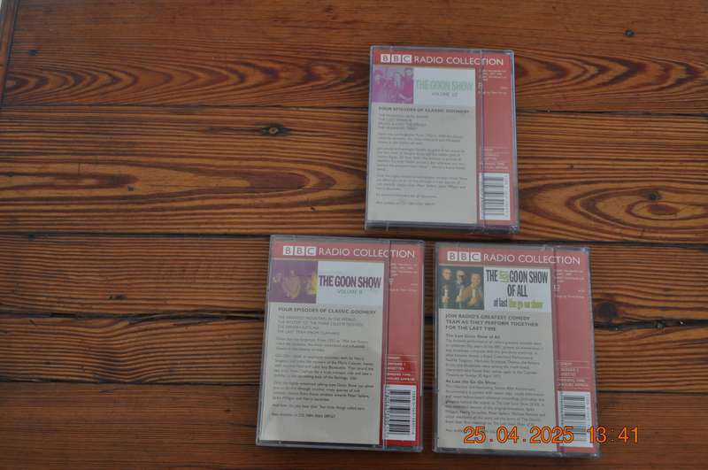 The Goon Show BBC Radio Collection Audio Tapes Cassettes