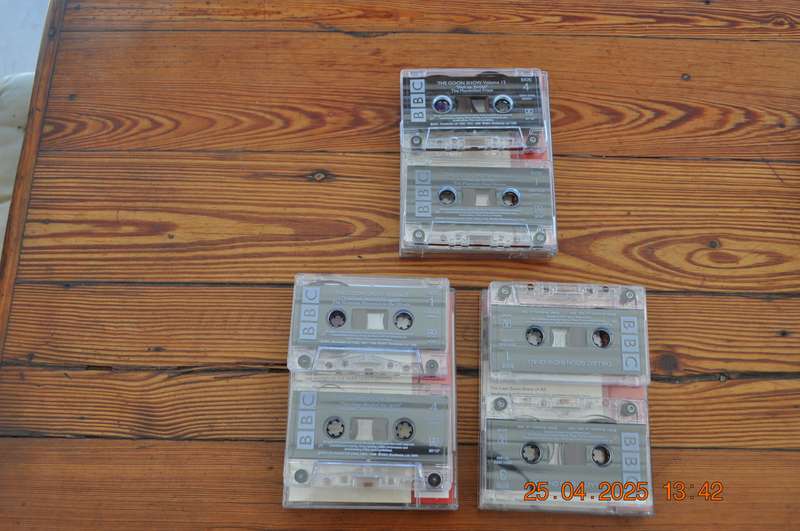 The Goon Show BBC Radio Collection Audio Tapes Cassettes