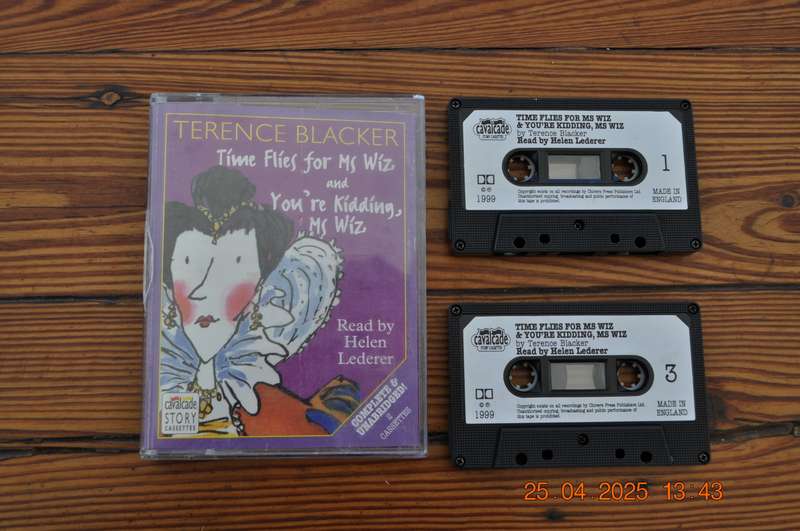 Time Flies For Ms Wiz and Youre Kidding Ms Wiz Audio Tapes Cassettes
