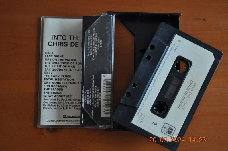 Chris De Burgh - Into The Light (Cassette)