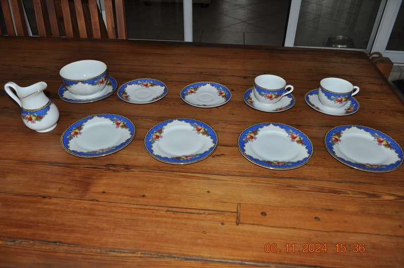 Tea Set Incomplete Made In Czechoslovakia