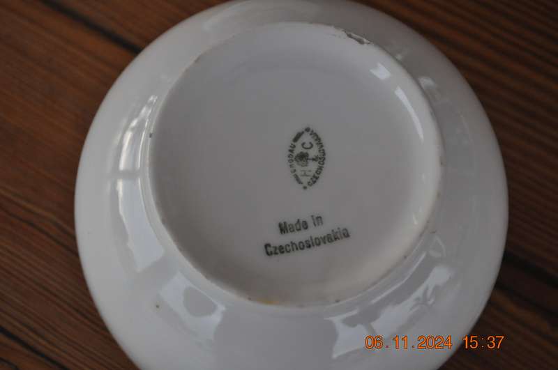 Tea Set Incomplete Made In Czechoslovakia