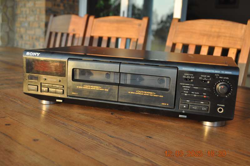Sony Double Stereo Cassette Player