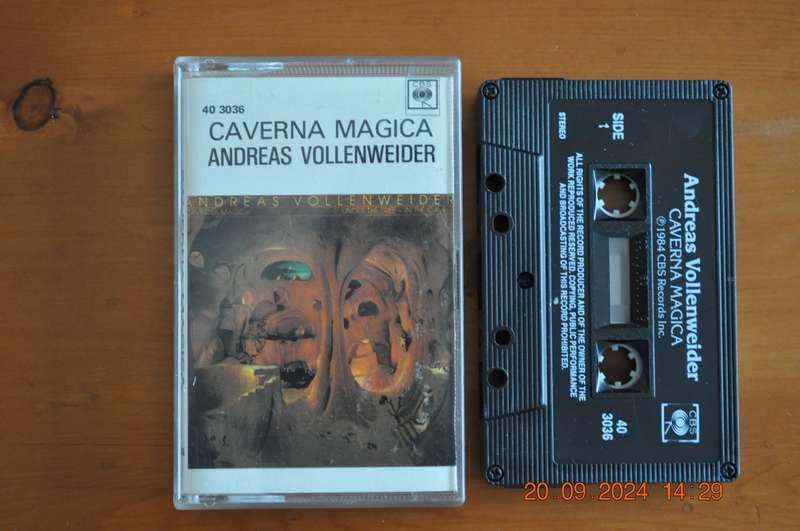 Andreas Vollenweider - Caverna Magica (Cassette)