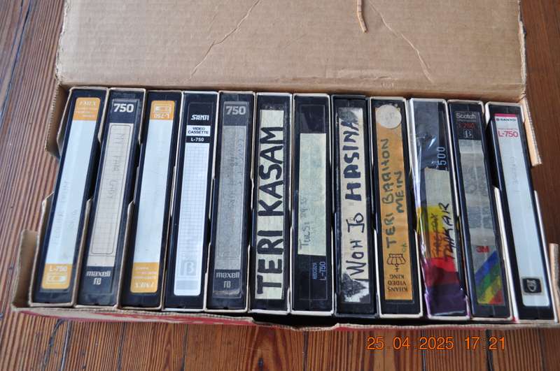Betamax Tapes Cassettes